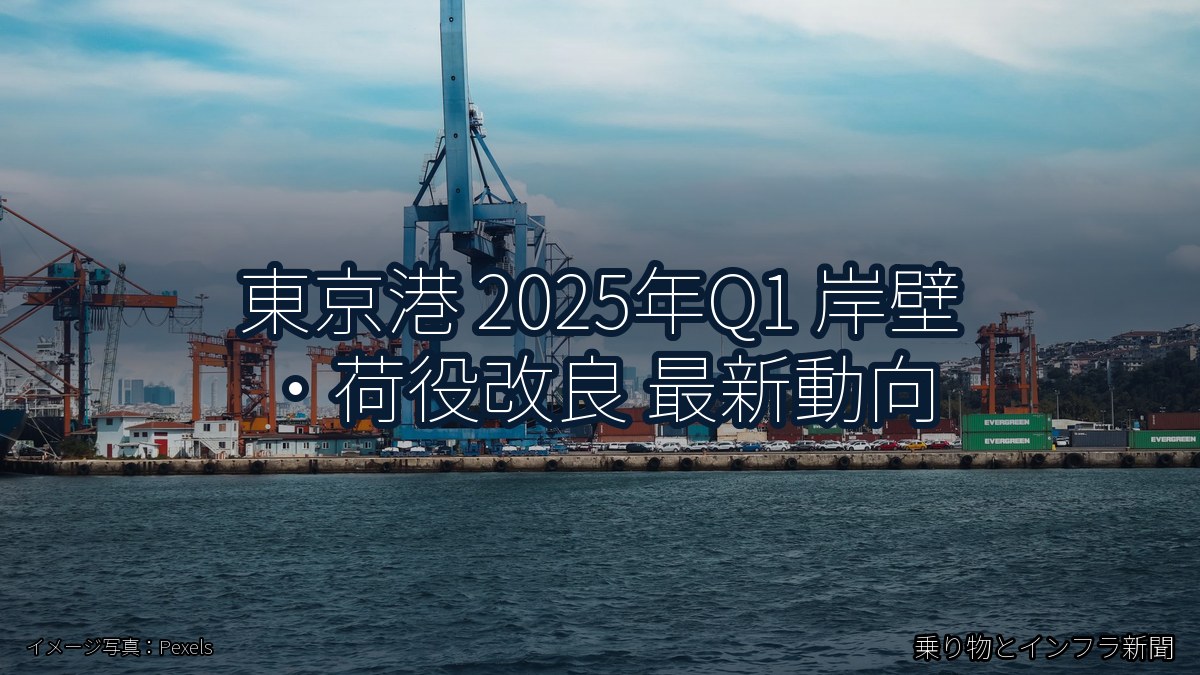 東京港 2025年Q1 岸壁・荷役改良 最新動向（乗り物とインフラ新聞）