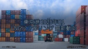 東京港 2025年Q1 LNGバンカリング 最新動向（乗り物とインフラ新聞）