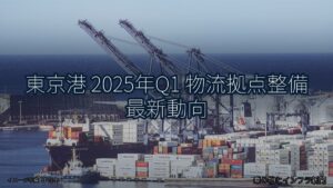東京港 2025年Q1 物流拠点整備 最新動向（乗り物とインフラ新聞）