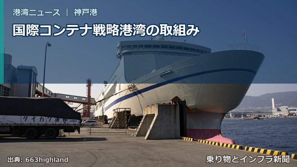 国際コンテナ戦略港湾の取組み（乗り物とインフラ新聞）