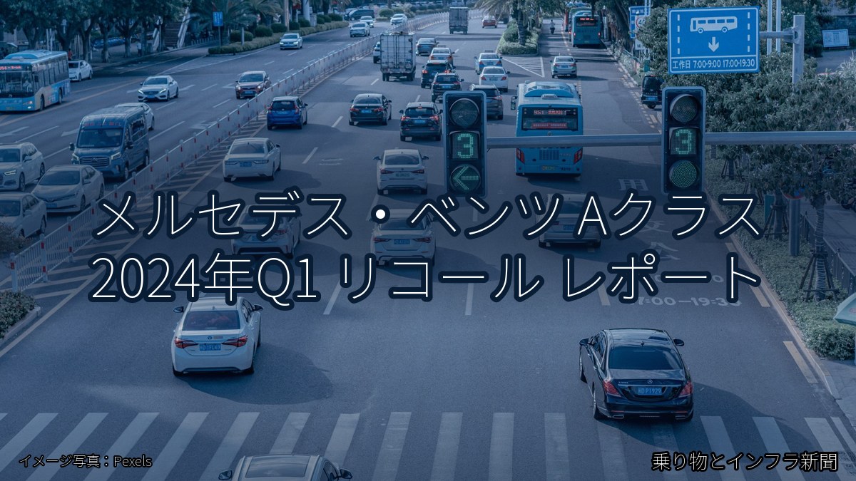 メルセデス・ベンツ Aクラス 2024年Q1 リコール レポート（乗り物とインフラ新聞）
