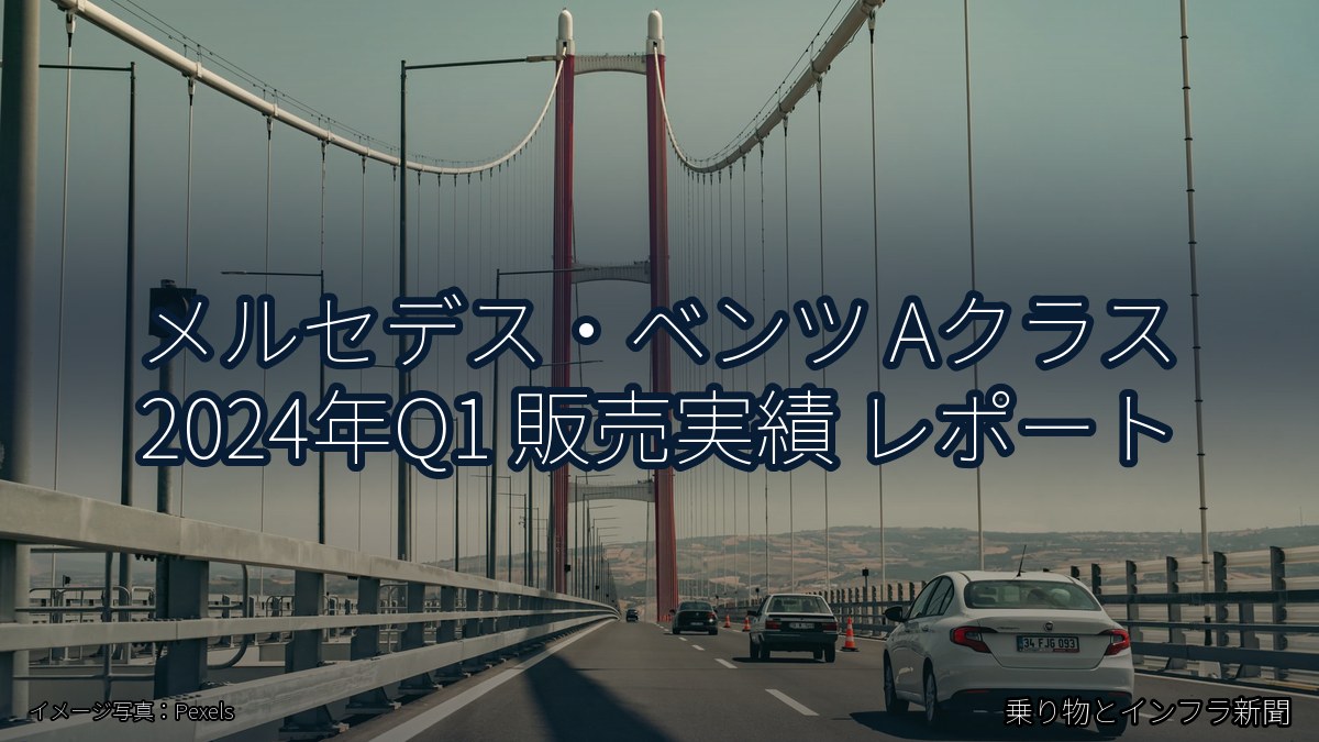 メルセデス・ベンツ Aクラス 2024年Q1 販売実績 レポート（乗り物とインフラ新聞）