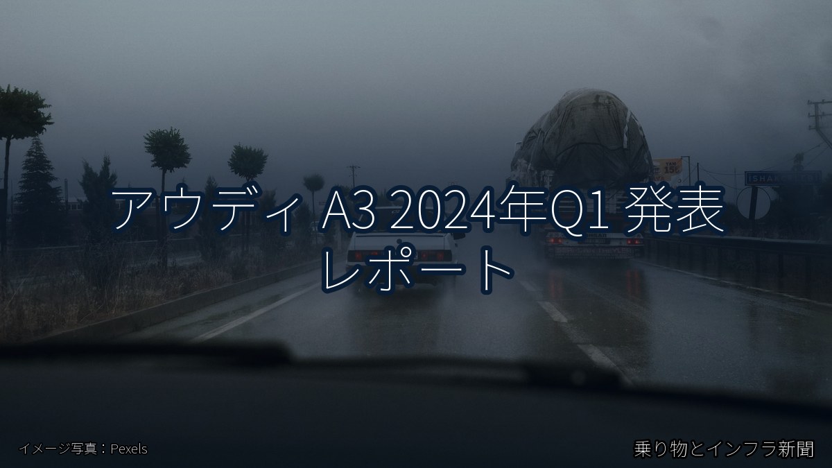 アウディ A3 2024年Q1 発表 レポート(乗り物とインフラ新聞)