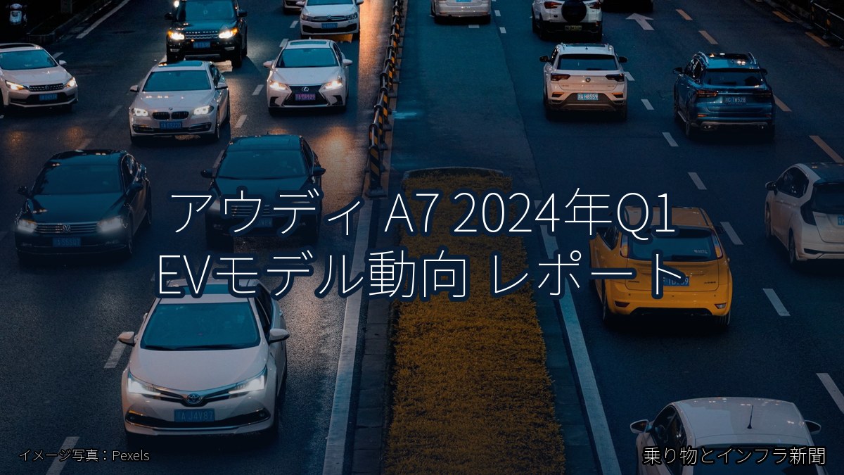 アウディ A7 2024年Q1 EVモデル動向 レポート(乗り物とインフラ新聞)