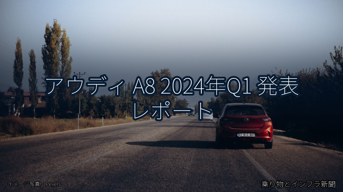 アウディ A8 2024年Q1 発表 レポート(乗り物とインフラ新聞)