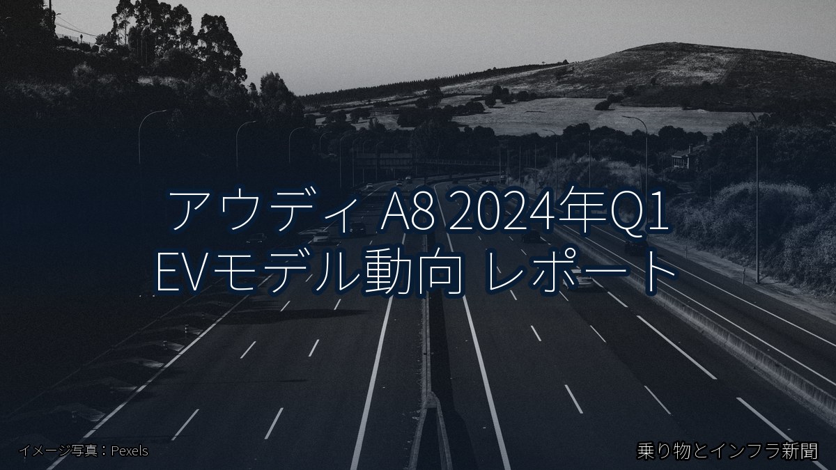 アウディ A8 2024年Q1 EVモデル動向 レポート(乗り物とインフラ新聞)