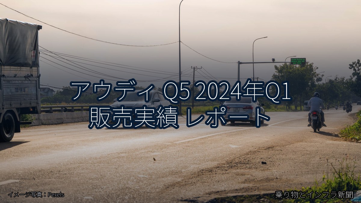 アウディ Q5 2024年Q1 販売実績 レポート(乗り物とインフラ新聞)