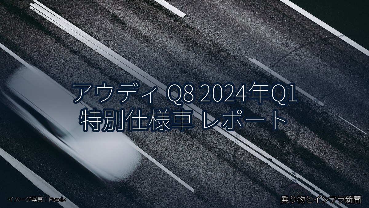アウディ Q8 2024年Q1 特別仕様車 レポート(乗り物とインフラ新聞)
