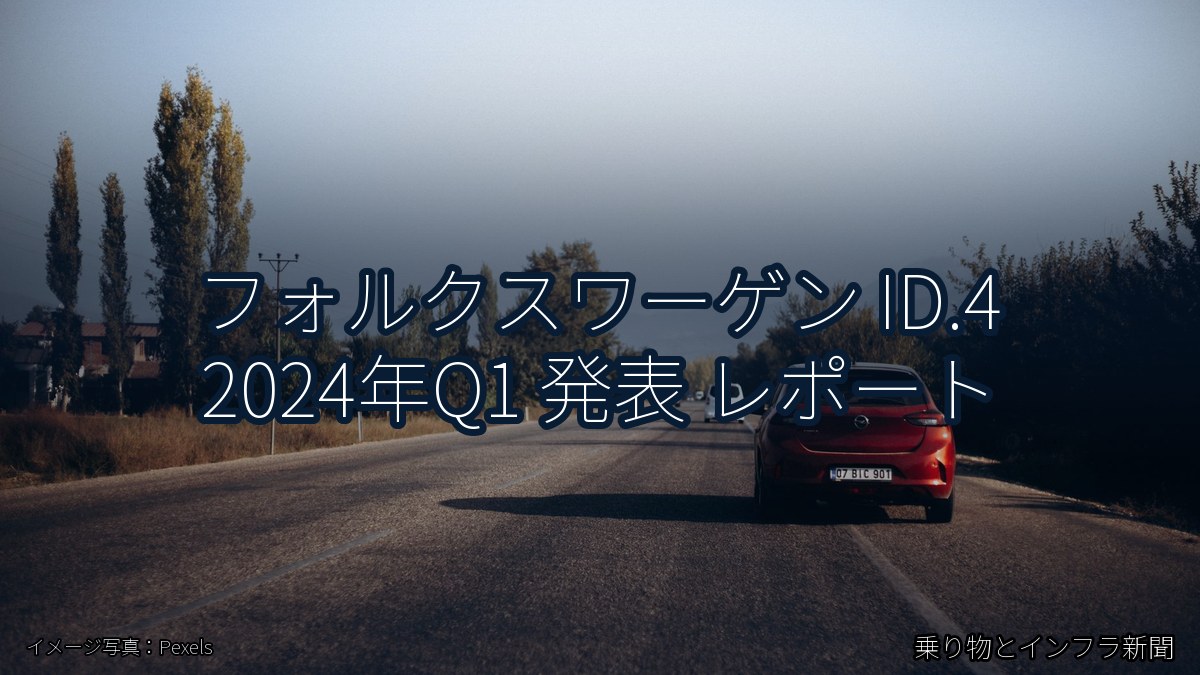 フォルクスワーゲン ID.4 2024年Q1 発表 レポート（乗り物とインフラ新聞）