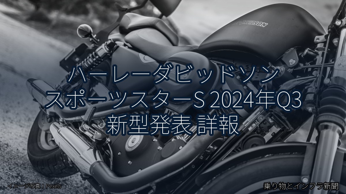 ハーレーダビッドソン スポーツスターS 2024年Q3 新型発表 詳報（乗り物とインフラ新聞）