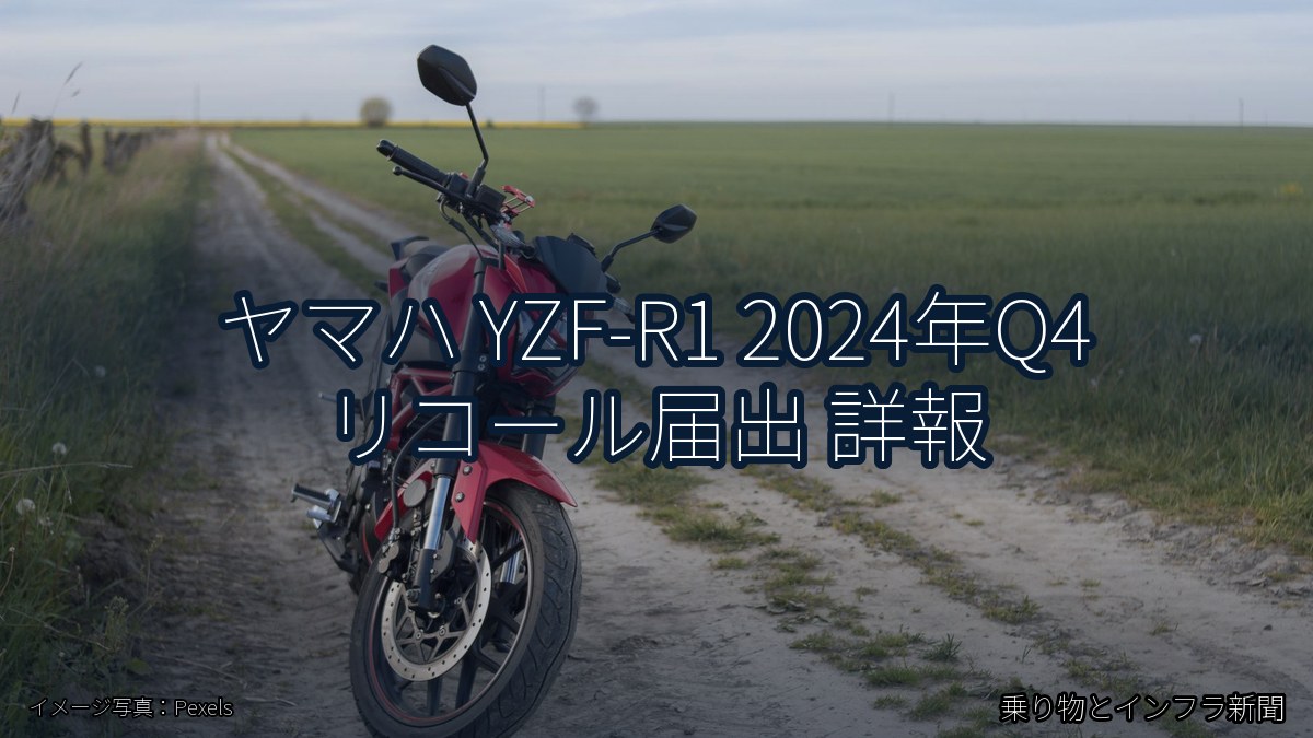 ヤマハ YZF-R1 2024年Q4 リコール届出 詳報（乗り物とインフラ新聞）