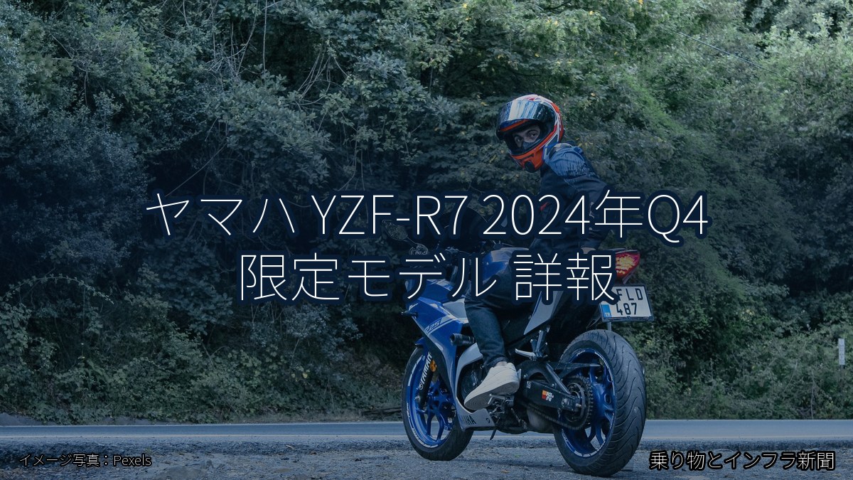 ヤマハ YZF-R7 2024年Q4 限定モデル 詳報(乗り物とインフラ新聞)