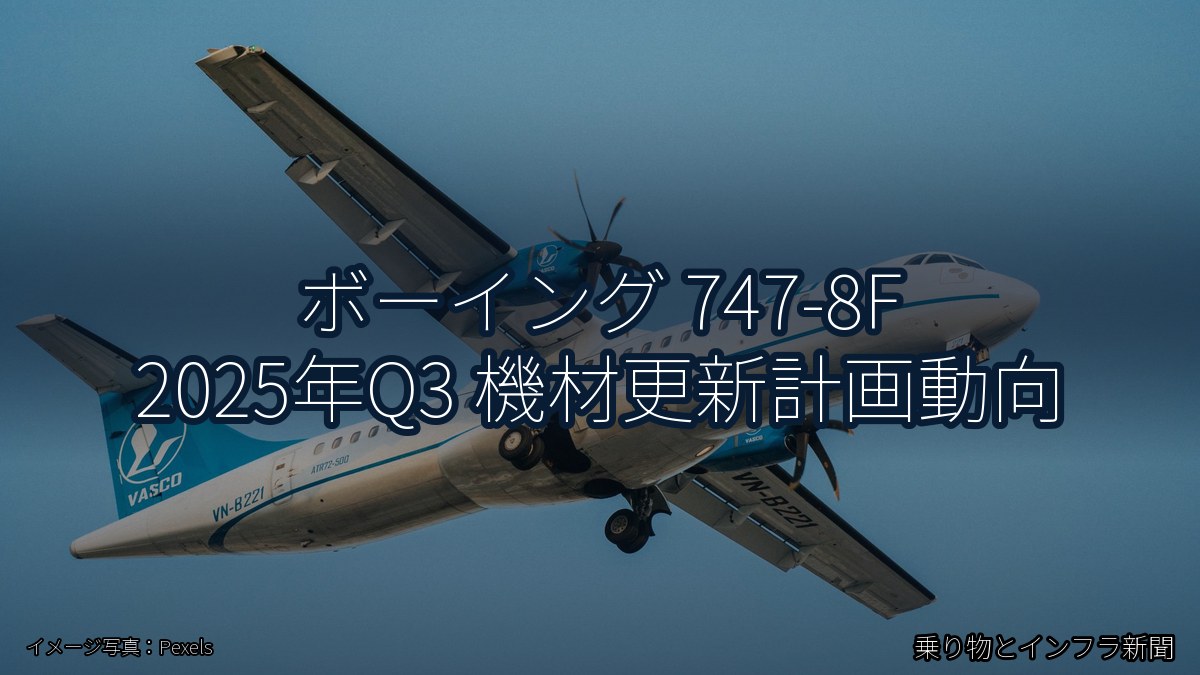 ボーイング 747-8F 2025年Q3 機材更新計画動向（乗り物とインフラ新聞）