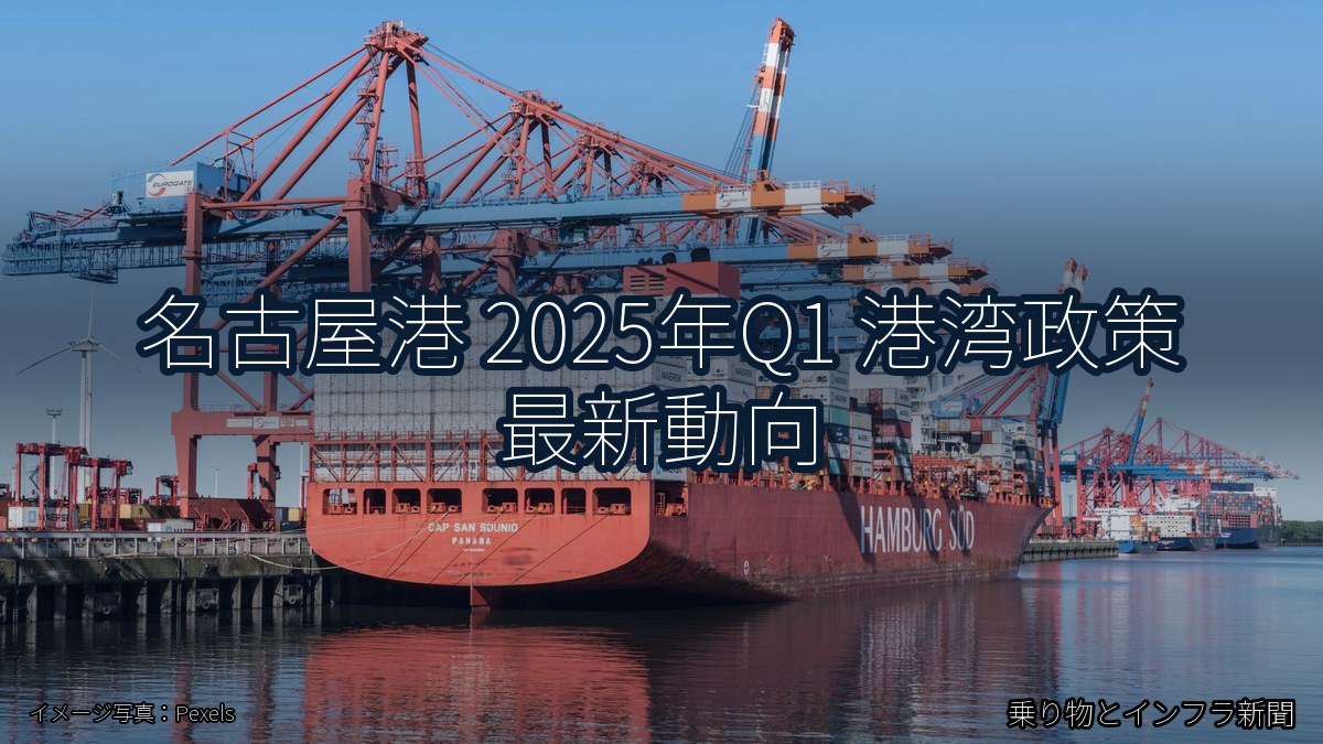 名古屋港 2025年Q1 港湾政策 最新動向（乗り物とインフラ新聞）