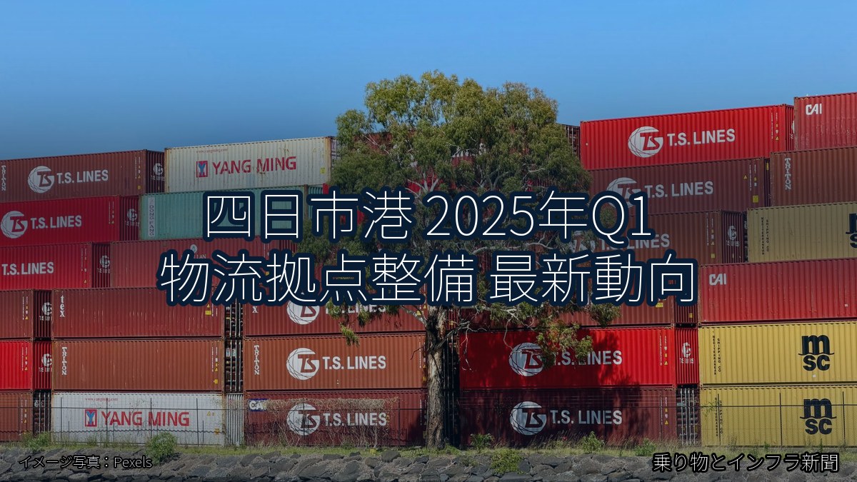 四日市港 2025年Q1 物流拠点整備 最新動向（乗り物とインフラ新聞）