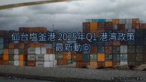 仙台塩釜港 2025年Q1 港湾政策 最新動向（乗り物とインフラ新聞）