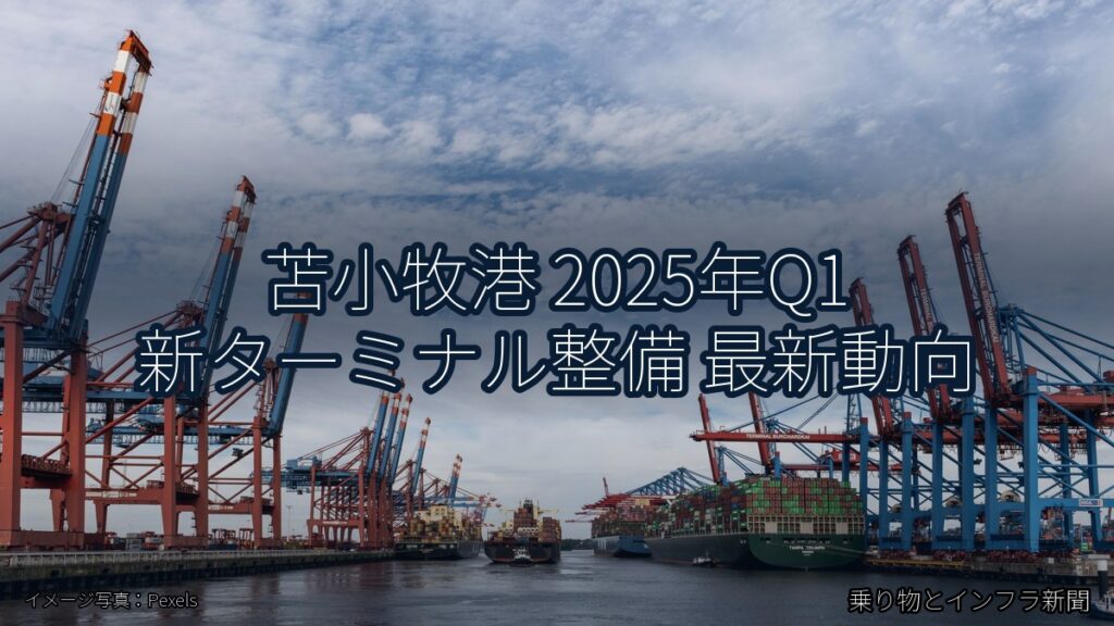 苫小牧港 2025年Q1 新ターミナル整備 最新動向（乗り物とインフラ新聞）