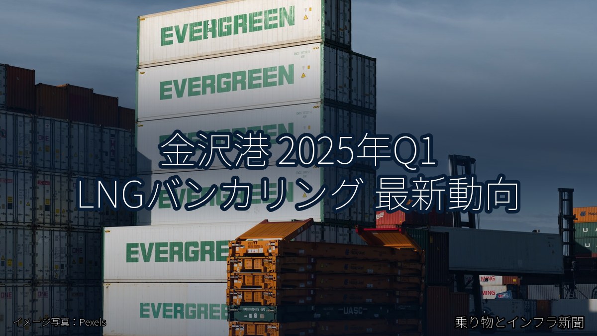 金沢港 2025年Q1 LNGバンカリング 最新動向（乗り物とインフラ新聞）
