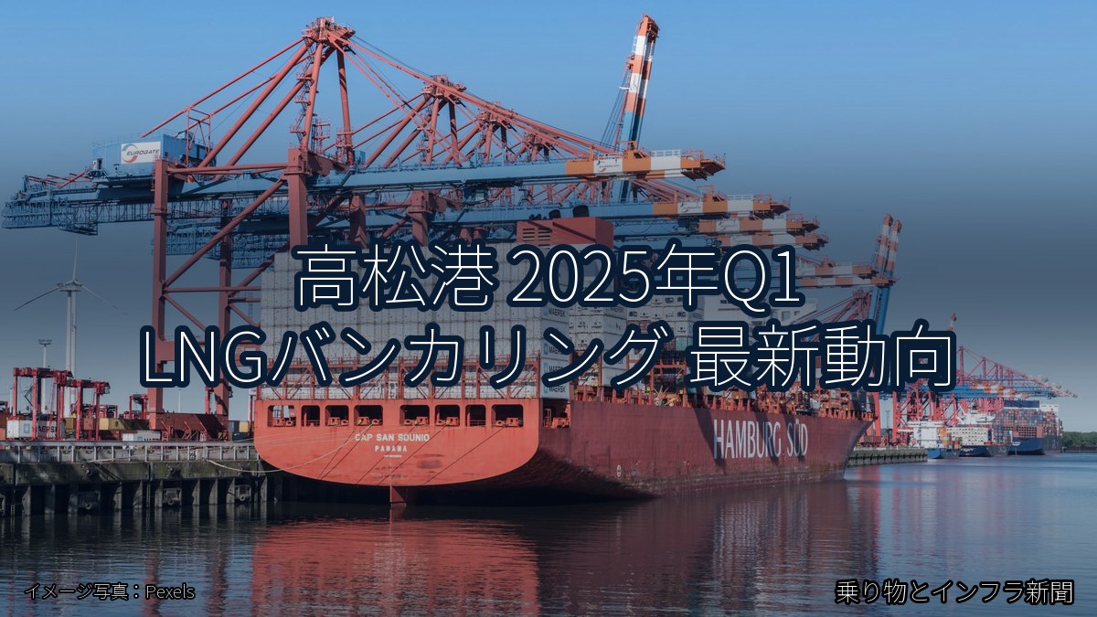 高松港 2025年Q1 LNGバンカリング 最新動向（乗り物とインフラ新聞）