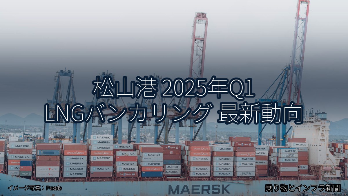 松山港 2025年Q1 LNGバンカリング 最新動向(乗り物とインフラ新聞)