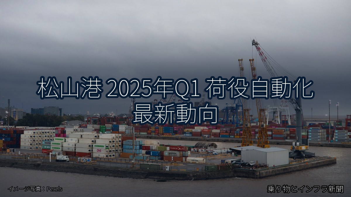 松山港 2025年Q1 荷役自動化 最新動向（乗り物とインフラ新聞）