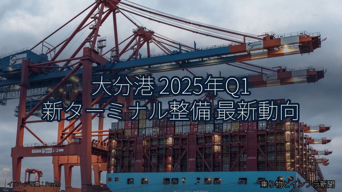 大分港 2025年Q1 新ターミナル整備 最新動向(乗り物とインフラ新聞)