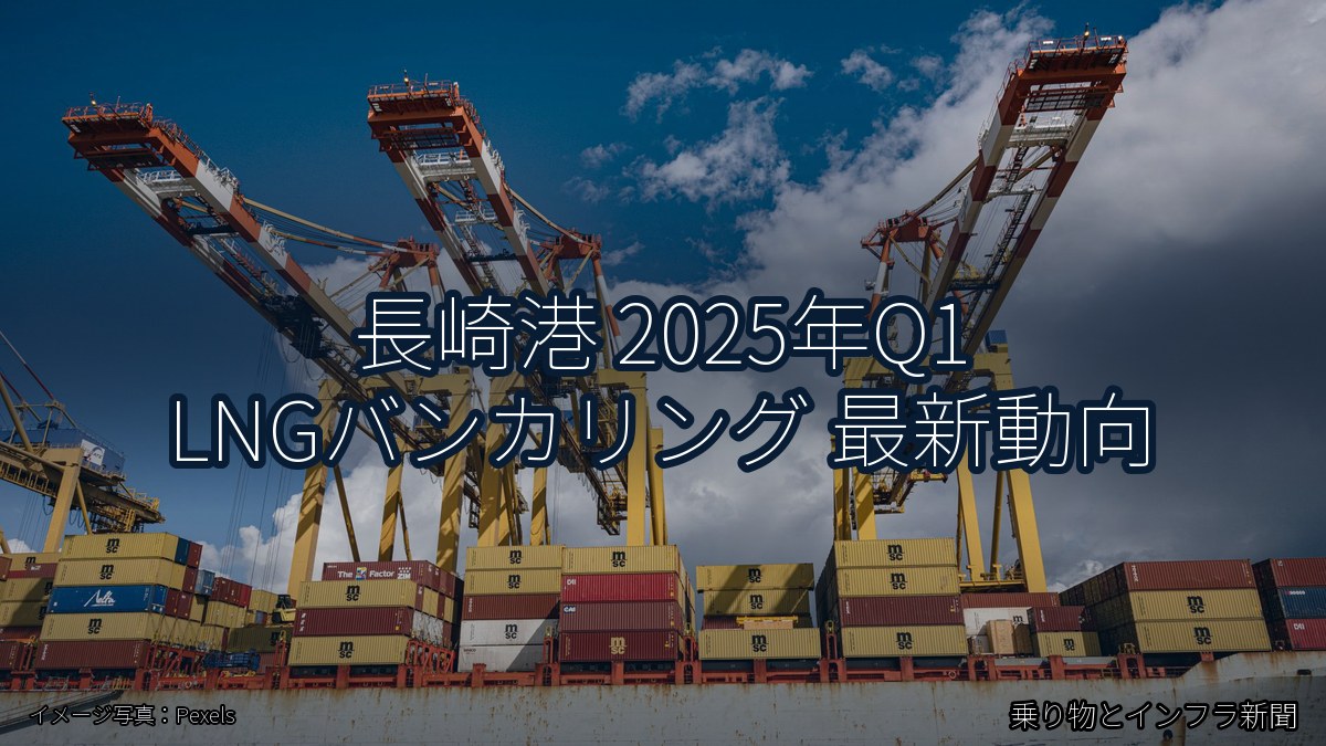 長崎港 2025年Q1 LNGバンカリング 最新動向(乗り物とインフラ新聞)