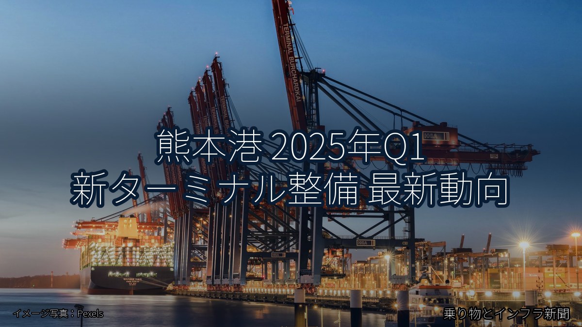 熊本港 2025年Q1 新ターミナル整備 最新動向(乗り物とインフラ新聞)