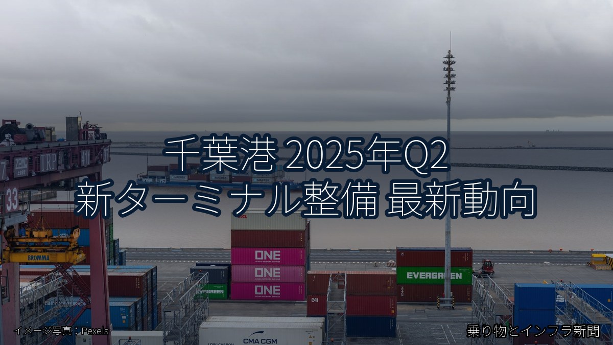 千葉港 2025年Q2 新ターミナル整備 最新動向(乗り物とインフラ新聞)