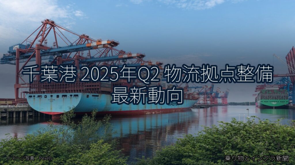 千葉港 2025年Q2 物流拠点整備 最新動向（乗り物とインフラ新聞）
