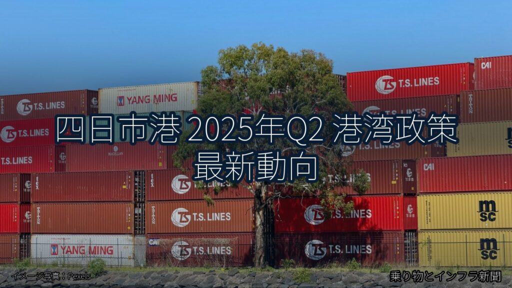 四日市港 2025年Q2 港湾政策 最新動向（乗り物とインフラ新聞）