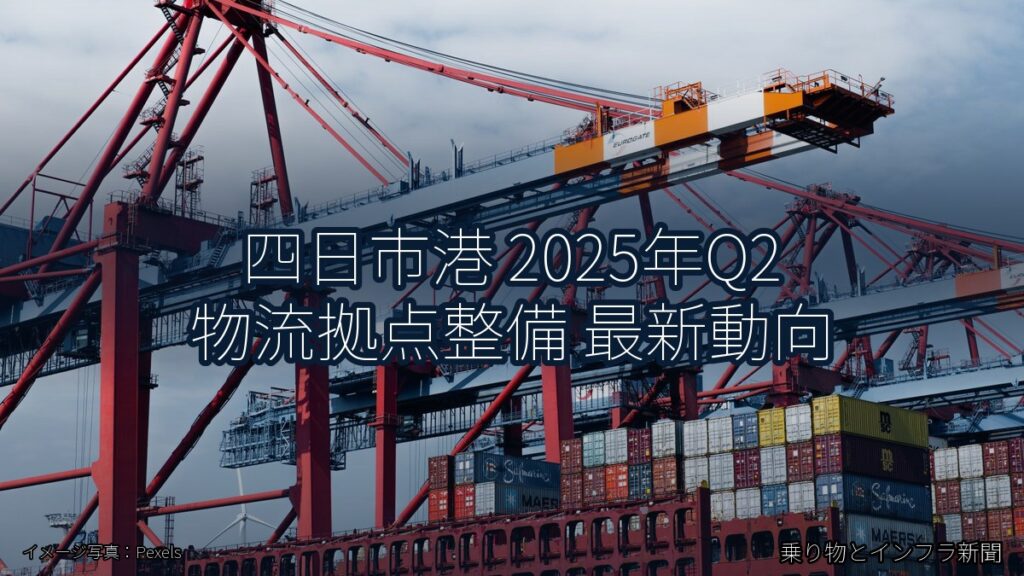 四日市港 2025年Q2 物流拠点整備 最新動向（乗り物とインフラ新聞）