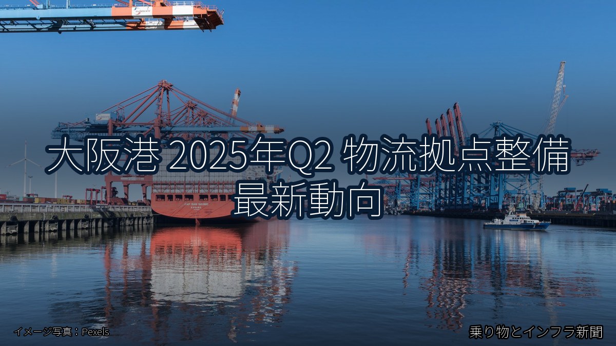 大阪港 2025年Q2 物流拠点整備 最新動向（乗り物とインフラ新聞）