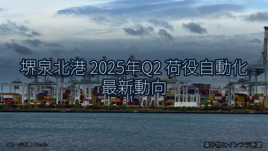 堺泉北港 2025年Q2 荷役自動化 最新動向（乗り物とインフラ新聞）