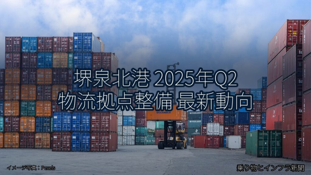 堺泉北港 2025年Q2 物流拠点整備 最新動向（乗り物とインフラ新聞）