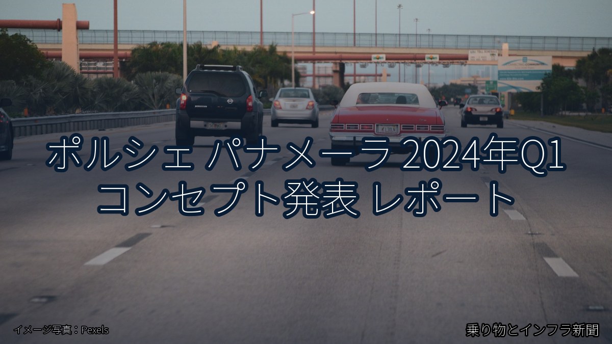 ポルシェ パナメーラ 2024年Q1 コンセプト発表 レポート(乗り物とインフラ新聞)