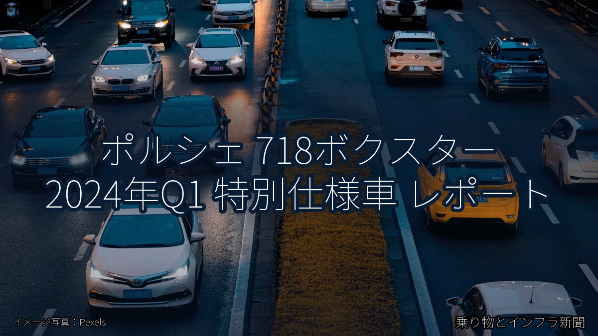 ポルシェ 718ボクスター 2024年Q1 特別仕様車 レポート（乗り物とインフラ新聞）