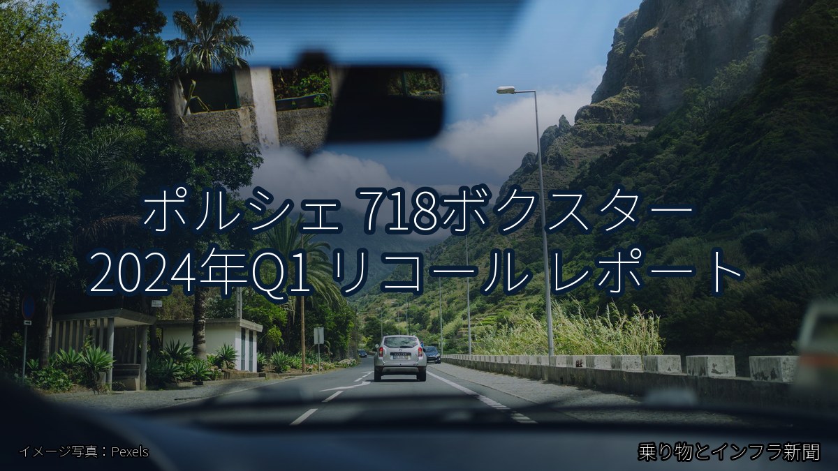ポルシェ 718ボクスター 2024年Q1 リコール レポート（乗り物とインフラ新聞）