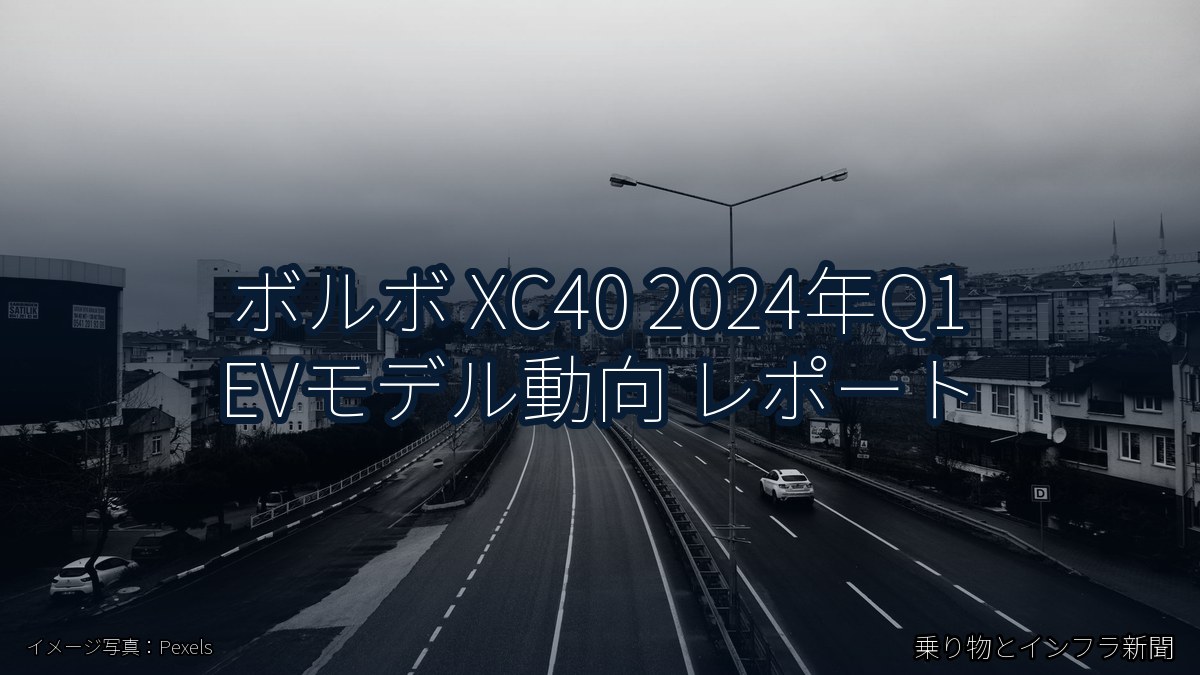 ボルボ XC40 2024年Q1 EVモデル動向 レポート（乗り物とインフラ新聞）
