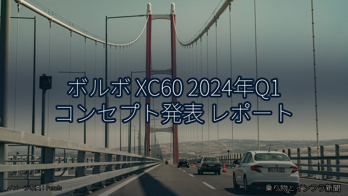 ボルボ XC60 2024年Q1 コンセプト発表 レポート（乗り物とインフラ新聞）