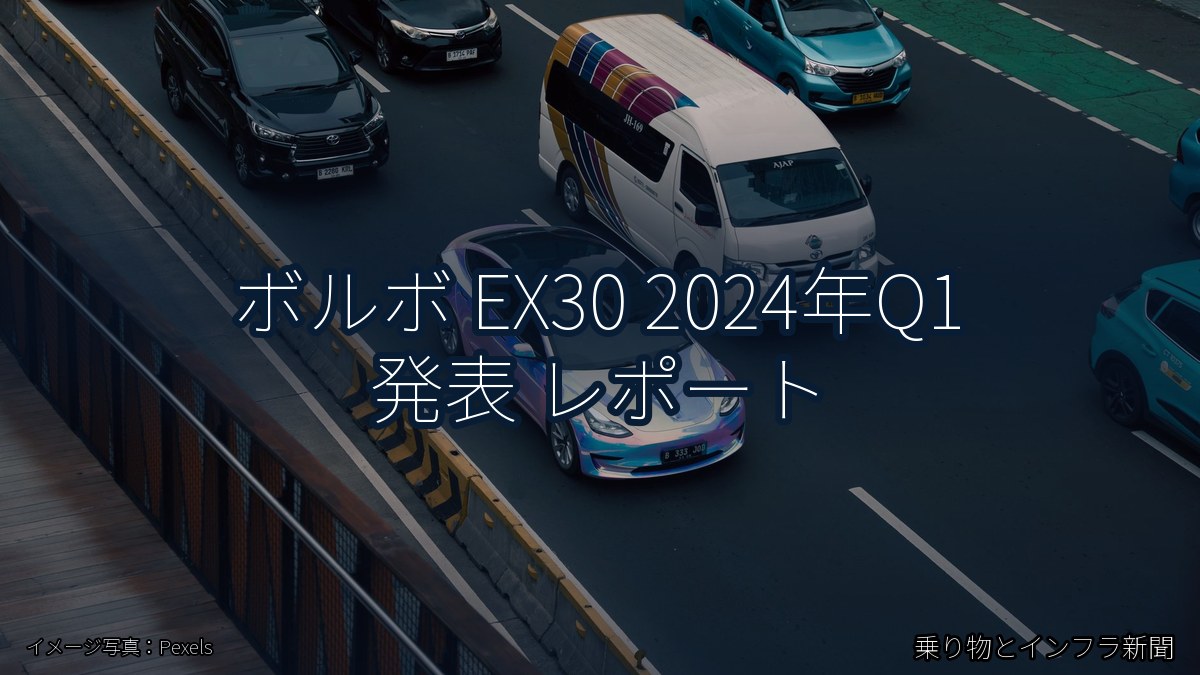 ボルボ EX30 2024年Q1 発表 レポート（乗り物とインフラ新聞）