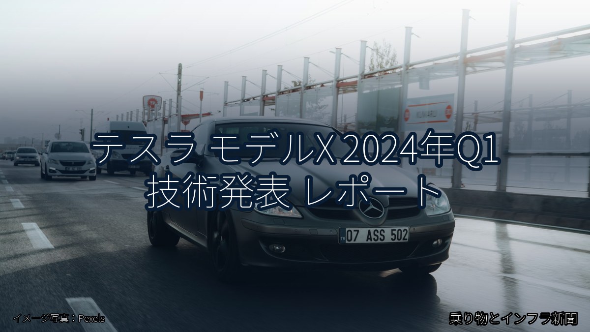 テスラ モデルX 2024年Q1 技術発表 レポート（乗り物とインフラ新聞）