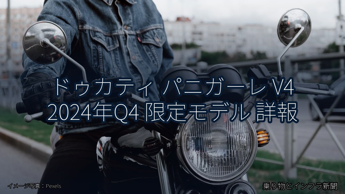 ドゥカティ パニガーレ V4 2024年Q4 限定モデル 詳報（乗り物とインフラ新聞）