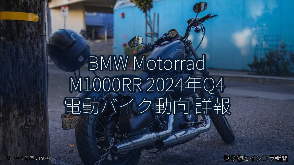 BMW Motorrad M1000RR 2024年Q4 電動バイク動向 詳報（乗り物とインフラ新聞）
