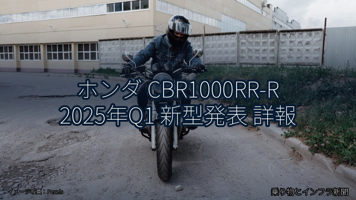 ホンダ CBR1000RR-R 2025年Q1 新型発表 詳報（乗り物とインフラ新聞）