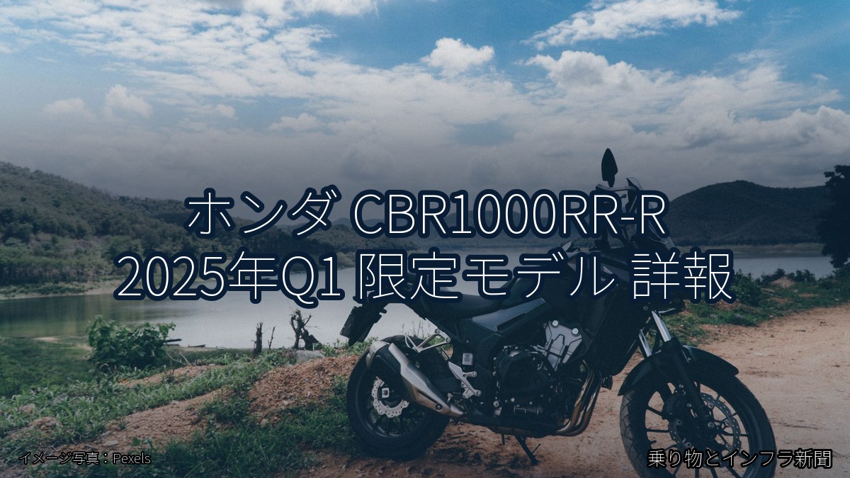ホンダ CBR1000RR-R 2025年Q1 限定モデル 詳報（乗り物とインフラ新聞）