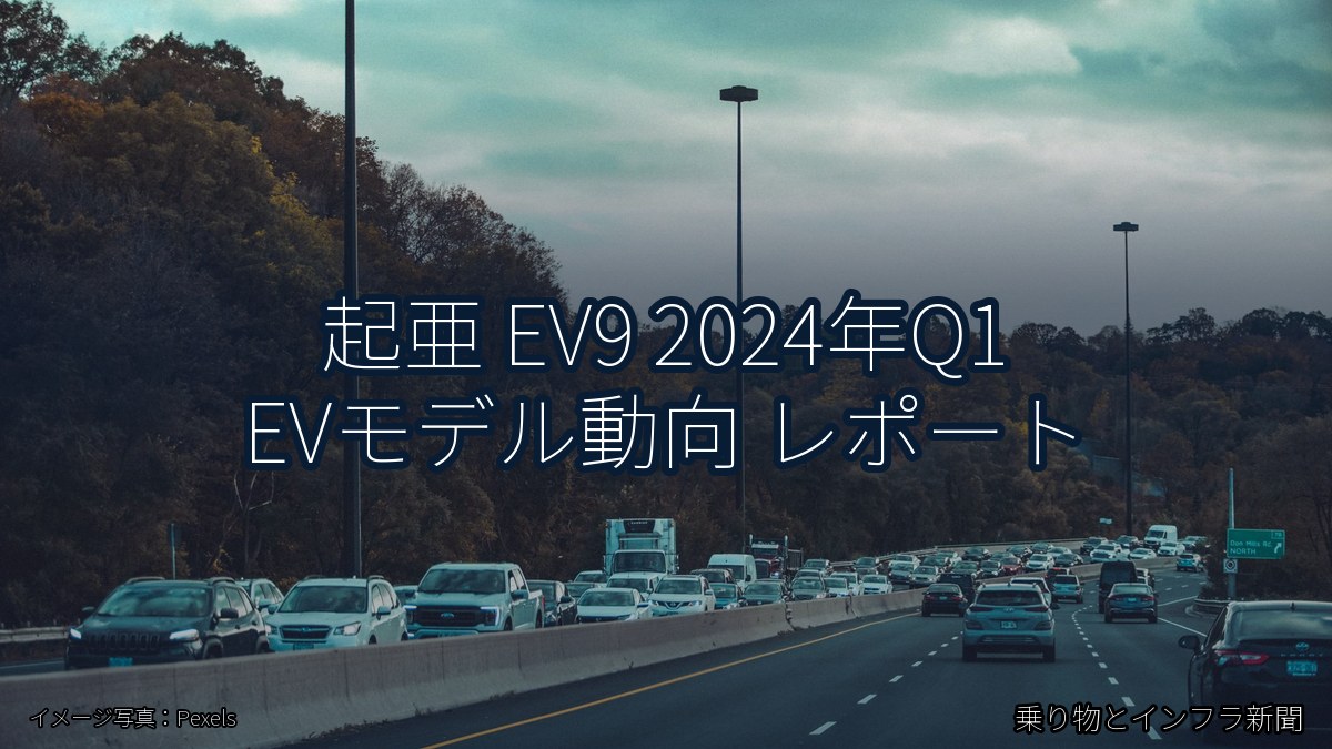 起亜 EV9 2024年Q1 EVモデル動向 レポート（乗り物とインフラ新聞）