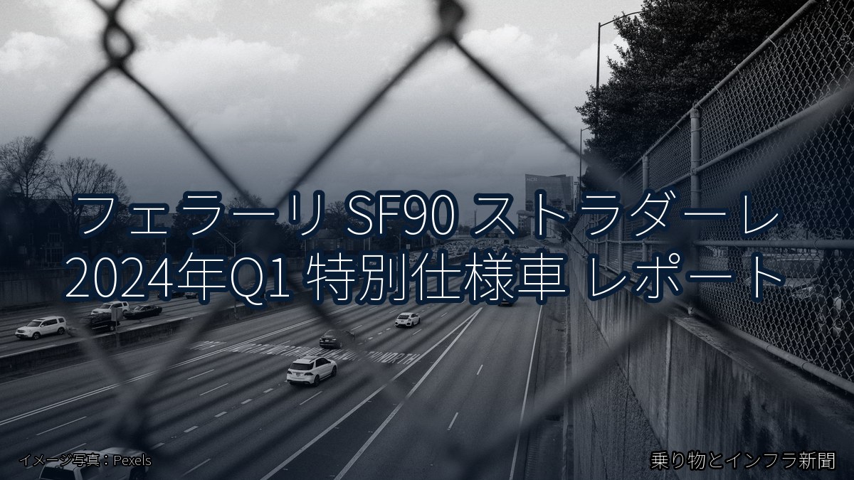 フェラーリ SF90 ストラダーレ 2024年Q1 特別仕様車 レポート(乗り物とインフラ新聞)