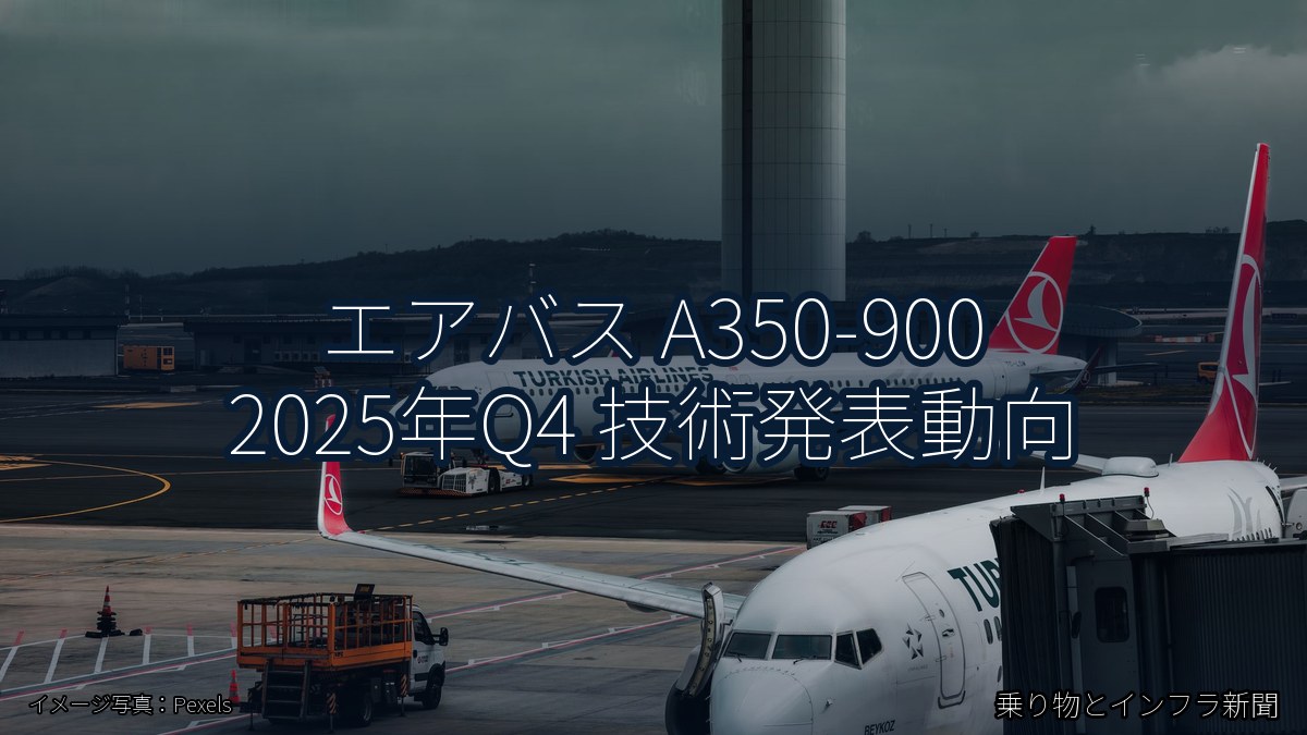 エアバス A350-900 2025年Q4 技術発表動向(乗り物とインフラ新聞)