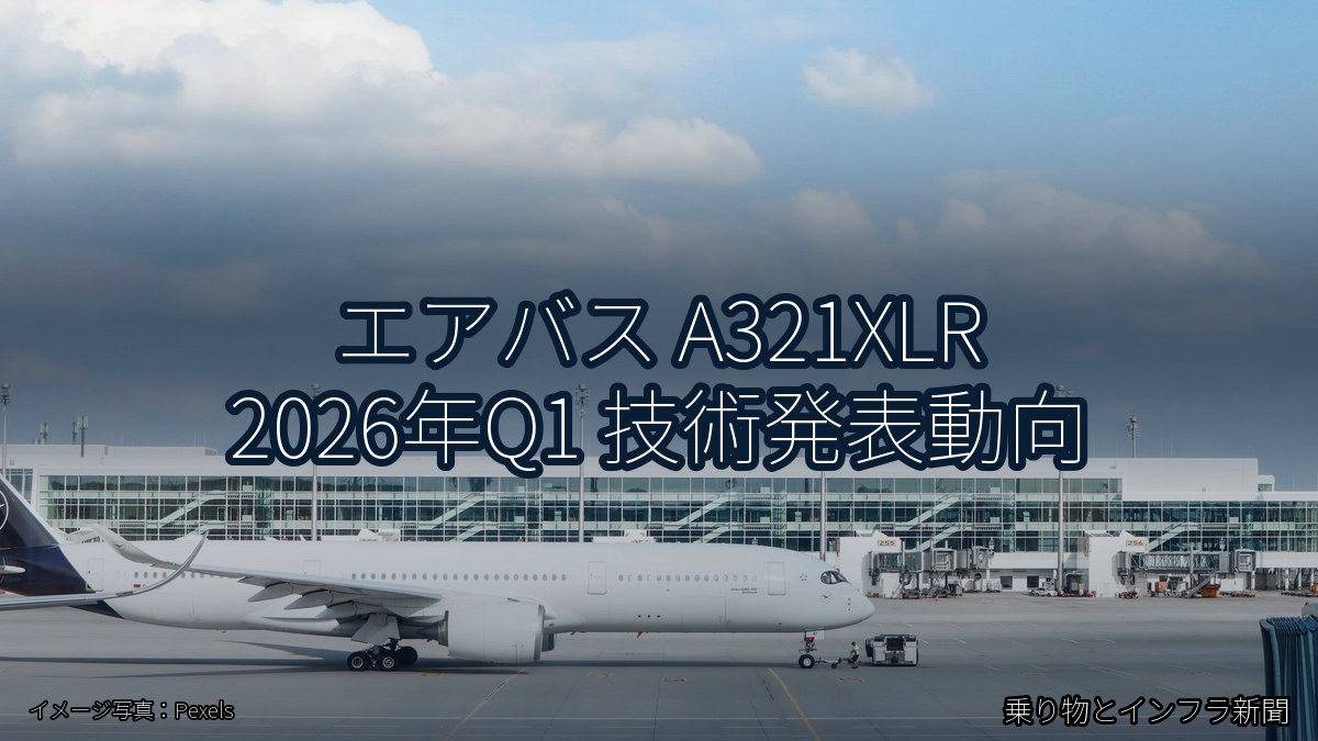 エアバス A321XLR 2026年Q1 技術発表動向（乗り物とインフラ新聞）